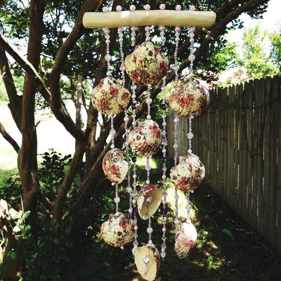Seashell Wall Hanging/Windchimes - Picture 3 of 4
